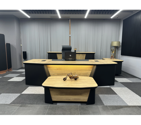 Han Vip Ofis Makam Takımı 250 cm Masalı